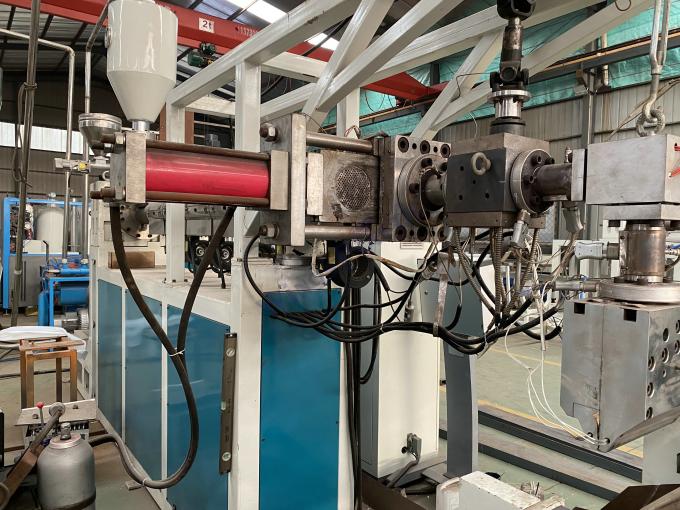 M&aacute;quina de fabrica&ccedil;&atilde;o de chapas de PET PS PC M&aacute;quina de extrus&atilde;o de folhas de cortina macia de pl&aacute;stico 1