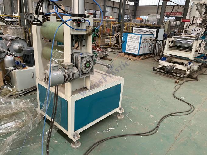 M&aacute;quina de fabrica&ccedil;&atilde;o de chapas de PET PS PC M&aacute;quina de extrus&atilde;o de folhas de cortina macia de pl&aacute;stico 4