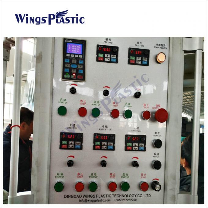 Linha de produ&ccedil;&atilde;o de tapetes de caldeiras de pl&aacute;stico 8