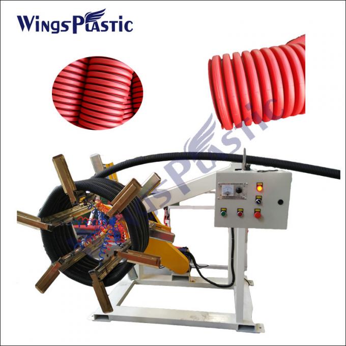 17m*2M*2.8m PE linha de produção de tubos ondulados com sistema de controlo PLC 4