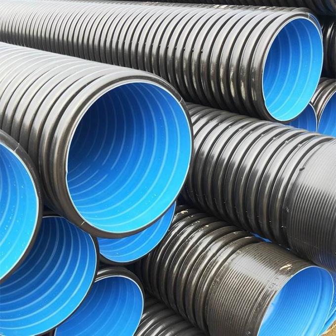 M&aacute;quina autom&aacute;tica de tubos de ondula&ccedil;&atilde;o de parede dupla de HDPE 3