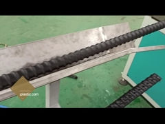 Linha de produção ondulada da tubulação do PE