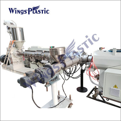 Tubulação da canalização do HDPE PPR da máquina SJ65 da extrusora da tubulação do PE que faz a máquina