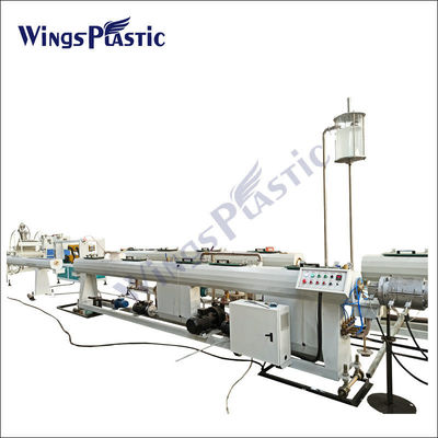 Tubulação elétrica plástica do PE da máquina da extrusora da tubulação do PE do HDPE que faz a máquina