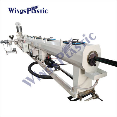 Linha de produção plástica da tubulação do HDPE do PE 100 do PE 80