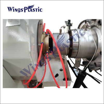 Linha de produção plástica da tubulação do HDPE do PE 100 do PE 80