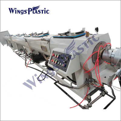 90 / 33 máquina da tubulação de água do Pe da extrusora 110mm 315mm da tubulação do HDPE