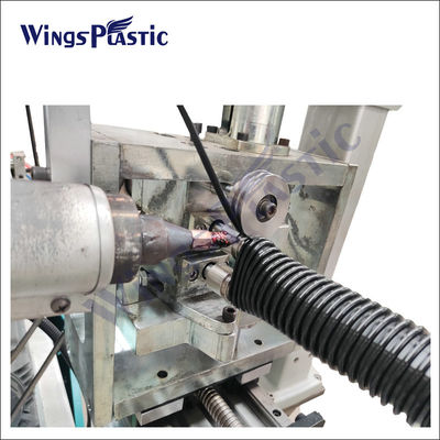 Equipamento da extrusão da mangueira de EVA Corrugated Hose Vacuum Cleaner da automatização de controle do PLC