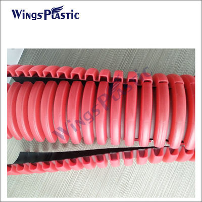 O HDPE plástico DWC corrugou a linha fabricantes da extrusão da tubulação do Pvc