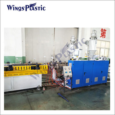 Máquina ondulada da fabricação da tubulação do HDPE plástico da máquina da fabricação da tubulação de DWC