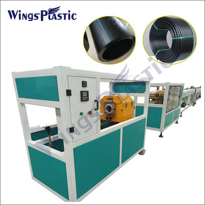 Tubulação plástica automática do PVC PPR do PE do HDPE da extrusão que faz a linha da extrusora da máquina