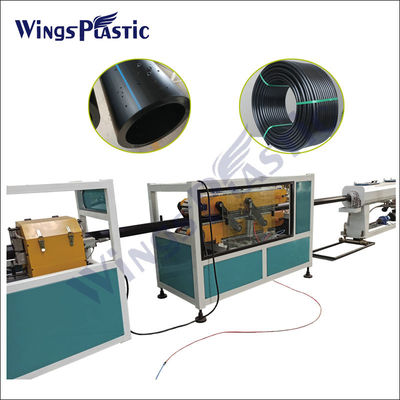 Linha de produção plástica da tubulação do HDPE PPR do PE da máquina automática da extrusão da tubulação do HDPE