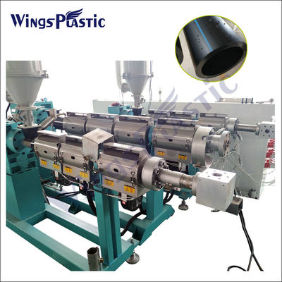 Linha de produção plástica da tubulação do HDPE PPR do PE da máquina automática da extrusão da tubulação do HDPE