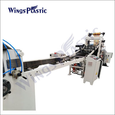 Folha do PVC dos QUADRIS do LDPE do HDPE que faz PVC EVA Waterproof Sheet Extrusion Machine do PE