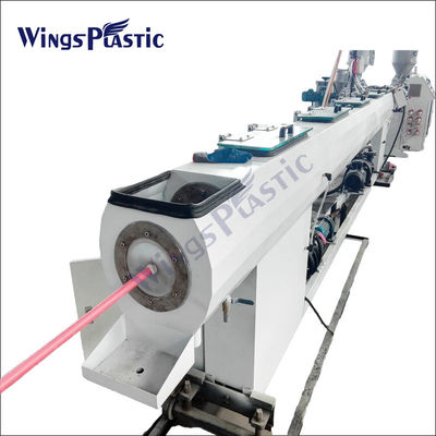 Máquina de extrusão de tubos de água PPR de tubo PERT 380V/50HZ com velocidade de 0,5-10m/min