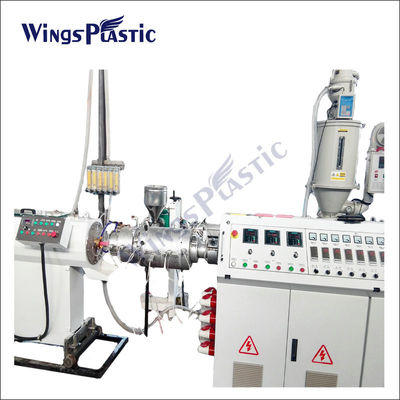 Linha de produção automática de tubos PPR de 4 polegadas e 6 polegadas de diâmetro 50 mm Máquina de fabricação de tubos PERT