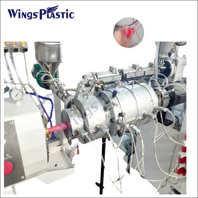 Linha de produção de tubos PPR Diâmetro 16mm-63mm 0,6-0,8Mpa Pressão atmosférica Grânulos