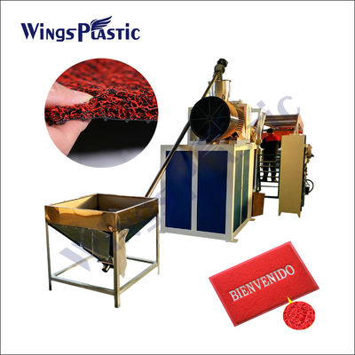 Carro Mat Machinery Plant de Mat Making Machine da porta da bobina do PVC da automatização/PVC