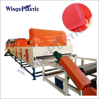 Carro Mat Machinery Plant de Mat Making Machine da porta da bobina do PVC da automatização/PVC