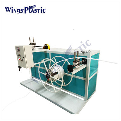 Linha de produção plástica da tubulação de gás da tubulação de água do HDPE da máquina da extrusora da tubulação do único parafuso