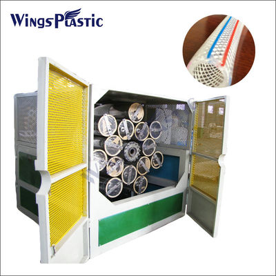 Linha de produção de tubos de plástico Pvc reforçados com fibras Máquina de extrusão de tubos de revestimento de plástico