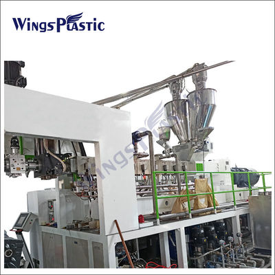 PET PVC PP Máquina de extrusão de chapas de plástico Linha de produção de máquinas