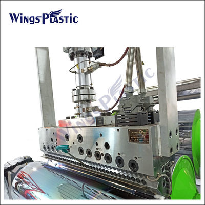 PET PVC PP Máquina de extrusão de chapas de plástico Linha de produção de máquinas