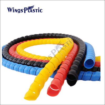 Protetor espiral Hose Extruder Machine do PE com sistema de controlo do PLC