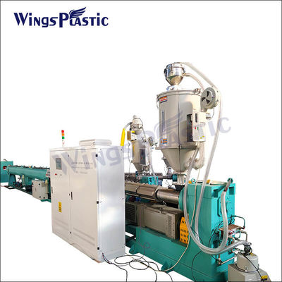 Linha de máquina de extrusão de tubos de PE Linha de produção de tubos de PE de plástico