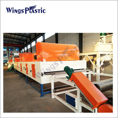 420kw de potência do motor principal PVC pó PVC bobina Loop Mat Extruder Machine