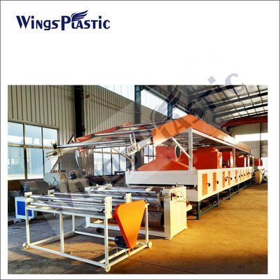 Máquina de fabricação de esteiras de bobina de PVC de dupla cor Modelo n.o SJ100/30 Espessura 10-19 mm