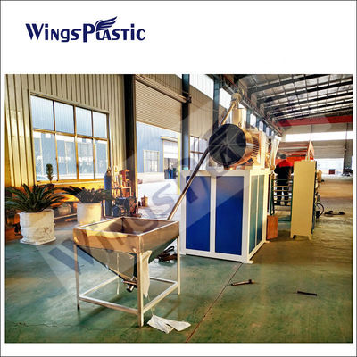 Máquina de fabricação de esteiras de bobina de PVC de dupla cor Modelo n.o SJ100/30 Espessura 10-19 mm