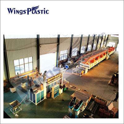 Máquina de fabricação de tapetes de plástico de PVC de cor única