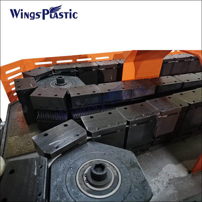 Máquina de fabricação de tubos de HDPE ondulados de camada dupla de grande diâmetro