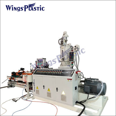 Máquina de fabricação de tubos de plástico HDPE de parede dupla corrugada