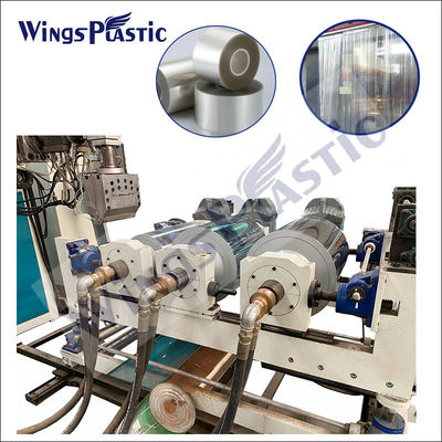 Máquina de extrusão automática de folhas de plástico PET PS PC 200-700 mm com controle PLC