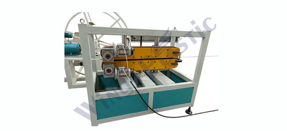 Linha de extrusão de tubos de plástico de refrigeração por ar de controlo PLC para tubos HDPE PPR PERT MPP
