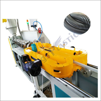 Preço da máquina de fabricação de tubos corrugados de PP PE PVC/Línea de produção de máquinas de extrusão de tubos flexíveis de plástico