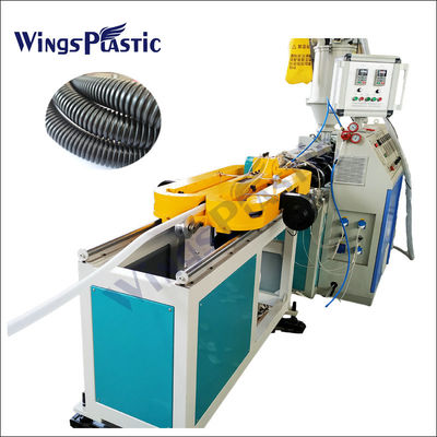 Preço da máquina de fabricação de tubos corrugados de PP PE PVC/Línea de produção de máquinas de extrusão de tubos flexíveis de plástico