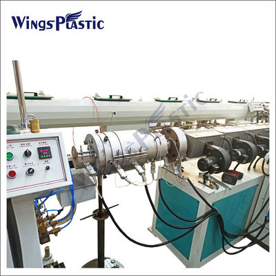 Linha de extrusão de tubos de PE Máquinas de fabricação de tubos de PE de plástico HDPE PPR/Linia de produção de HDPE/Extrusora de plástico