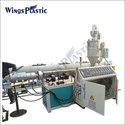 Linha de extrusão de tubos de PE Máquinas de fabricação de tubos de PE de plástico HDPE PPR/Linia de produção de HDPE/Extrusora de plástico