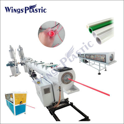 Linha de extrusão de tubos PE Máquinas de fabricação de tubos PE HDPE PPR/Linia de produção de tubos PP-R HDPE/Líneas de extrusão de plásticos