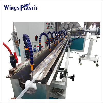 Fabricante de máquinas de fabricação de tubos macios de jardim de PVC de plástico/linha de produção de mangueiras transparentes reforçadas com fibras de jardim de PVC
