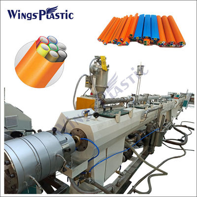 Linha de produção de feixes de microdutos/máquina de produção de envelopes de microdutos/linha de extrusão de feixes de micro-ductos de HDPE