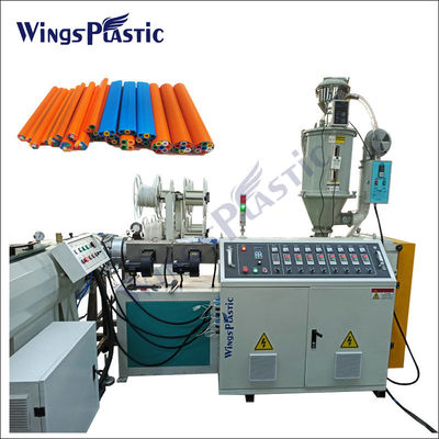 PE Microduct Proteção de cabo óptico Casing tubo extrusão de fazer máquina linha single-parafuso