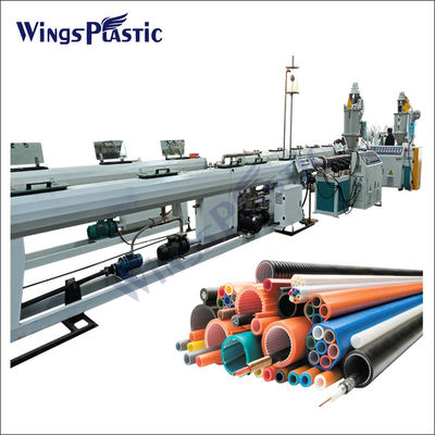 PE Microduct Proteção de cabo óptico Casing tubo extrusão de fazer máquina linha single-parafuso