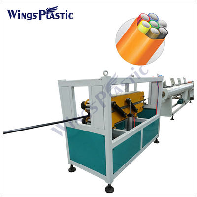 Linha de produção de extrusão de tubos de plástico com múltiplos microdutos