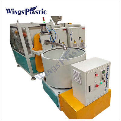 Linha de produção de extrusores de tubos espirais de plástico Pp Pe Pa