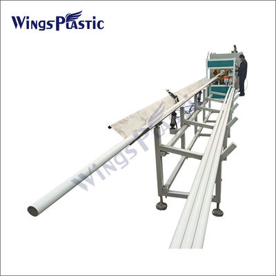 Máquina de extrusão de tubos de plástico de parafuso único para linha de produção de tubos HDPE PPR