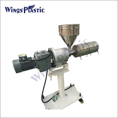 Máquina de extrusão de tubos de plástico de parafuso único para linha de produção de tubos HDPE PPR